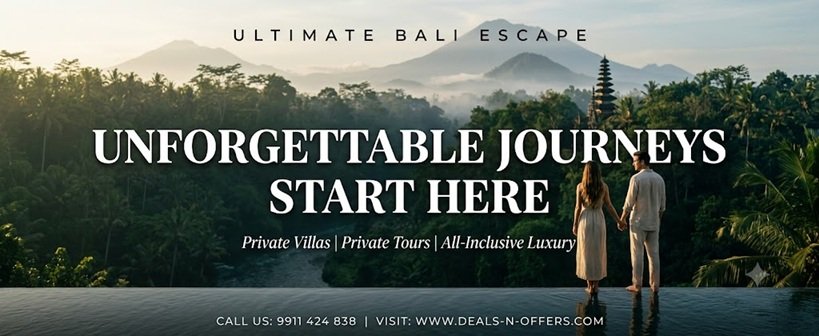 How much does a Bali tour package from India cost?